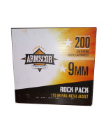 Armscor 9mm 115gr FMJ Rock Pack