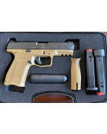 Arex Delta M Optics Ready FDE 9mm, Striker Fired, 4" Barrel, 17+1 9mm