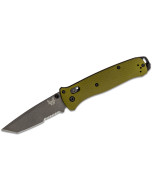 Benchmade Bailout AXIS Folding Knife 3.38" CPM-M4 Gray Cerakote Tanto Combo Blade