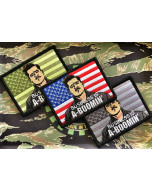 INGLORIOUS BASTARDS "BUSINESS IS A-BOOMIN" BRAD PITT MILITARY MORALE PATCH 