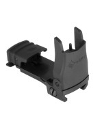 Front Back Up Polymer Sight flip up with standard elevation adjustment
