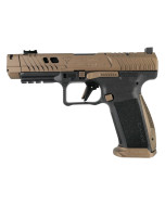 Canik TTI Combat | 4.6" Ported and Fluted Barrel | Canik Compensator | TTI Bronze | 9mm | 18rd | 2 Mags