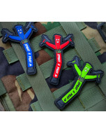 Spray & Pray Wavy Arm Inflatable Tube Man Patch