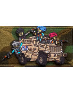 Happy Hour at the Aloha Snackbar MRAP Patch