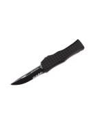 Microtech Hera Tactical Auto OTF 3.125" Black Serrated Blade