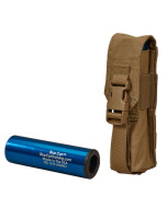 CHASE TACTICAL FLASHLIGHT / SUPPRESSOR POUCH - LARGE 