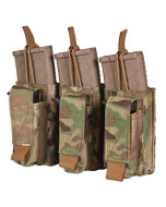 CHASE TACTICAL TRIPLE KANGAROO 5.56 & PISTOL MAG POUCH