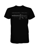 Combat Iron Apparel Endangered Species Men's T-Shirt