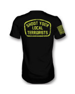 Combat Iron Apparel Shoot Your local Terrorists Men's T-Shirt