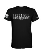 Combat Iron Apparel Trust God, Not Government Men's T-Shirt