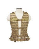 Molle/Pals Vest/Tan  M-Xl