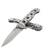 CRKT M16-03SS Silver, 3.54" Folding Knife
