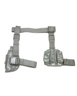 3Pcs Drop Leg Gun Holster And Magazine Holder/Digital Camo