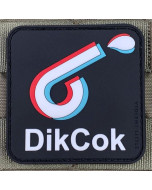 "Dikcok" Tiktok PVC Patch
