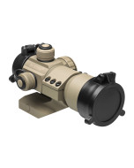 Tactical Red/ Green/ Blue Dot With Cantilever Weaver Mount/ Tan