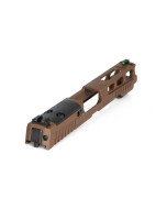 Sig Sauer P320 PROCUT Slide Assembly XRAY3 Sight R2 Optic Ready Compatible with 4.7" 9MM Barrel Coyote Finish
