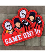 "GAME ON!" Wayne's World PVC Patch