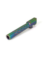 Faxon Match Glock Barrel Flame Fluted G17 9mm Chameleon