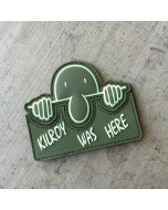 Kilroy Was Here Interlocking PVC patch