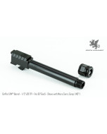 Griffin ATM Barrel - Fits Glock G17 Gen 3/4 - Threaded 1/2x28 - With Micro Carry Comp