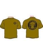 I Love Guns and Titties T-Shirt | Tan and Black
