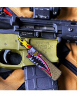 Zero Fucks Bob EDC Lighter Morale Patch-Green