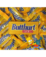 BUTTHURT BITCH BAR' BUTTERFINGER CANDY BAR MORALE PATCH