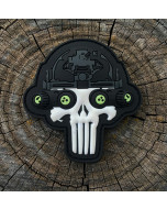 Lights Out Punisher NVG Glow in the Dark Patch