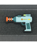 RICK’S LASER GUN 3D PVC MORALE PATCH