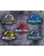 DUMP BOX OFFICIAL JURASSICALLY FUCKED PVC Morale Patch Series