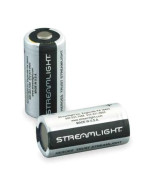 STREAMLIGHT 85180 Battery, CR123A, Lithium, 3V, PK 6