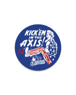 Nirvana Defense Kick 'Em In The Axis Sticker