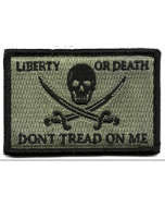 Liberty Or Death Don't Tread  Patch - Calico Jack