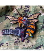 Dangerous Goods Terminator Murder Hornet M134 Mini Gun Morale Patch