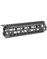 Midwest Industries AR-15 Two Piece Drop-In Handguard M-LOK Mid-Length Black
