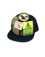 Mo-Cap Velcro Trucker Hat-Black