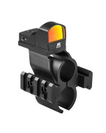 Moss 500/590 Shotgun Barrel And Magazine Tube Micro-Dot And Rail Mount With Red Micro-Dot Optic
