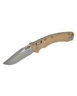 Microtech Amphibian RAM-LOK Manual Folding Knife 3.875" Apocalyptic Clip Point Plain Blade