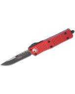 Microtech Troodon OTF 3.06" Drop Point Blade - Red/Black
