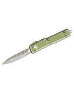 Microtech UTX-70 OTF 2.41" Stonedwashed Double Edge Dagger Blade