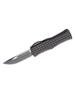 Microtech Hera Tactical Auto OTF 3.125" Black Drop Point Blade