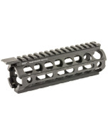 Midwest Industries AR15 Two Piece Drop-In Aluminum Handguard - Black | Carbine Length | M-LOK