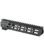 Midwest Industries Combat Rail One Piece Free Float Handguard - Black | 9.50" | M-LOK