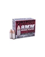 Fort Scott 9mm 115gr Nickel Plated TUI 20rd Box
