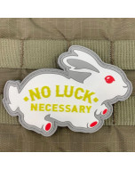 "No Luck Necessary" PVC Patch