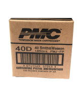 PMC .40S&W 165gr FMJ 