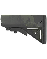B5 Systems SOPMOD Mil-Spec Quick Detach Stock - Multicam Black