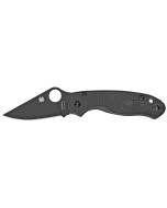 Spyderco Para 3 Lightweight 2.95" Plain Edge Kraton Handle Folding Knife