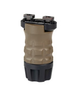 Samson Manufacturing Corp Vertical Forend Grip, M-LOK - FDE, Grenade Texture