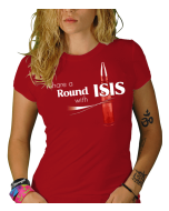 Nine Line Apparel Share a Round with Isis Womens Tshirt